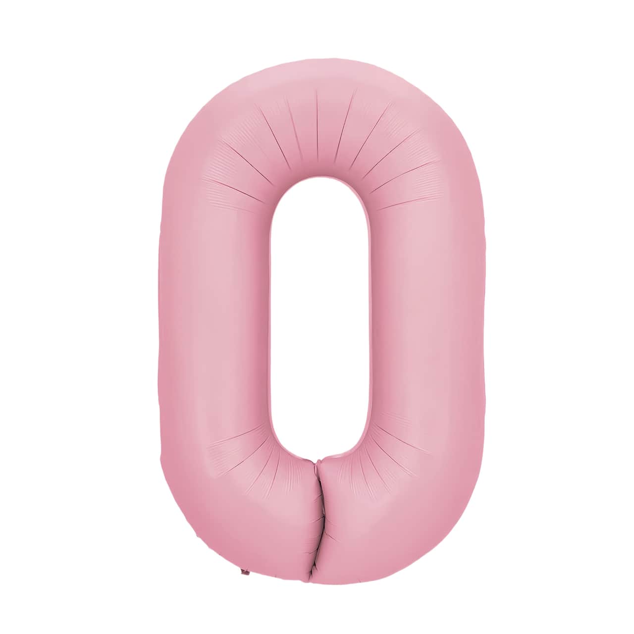 34" Light Pink Number Foil Balloon